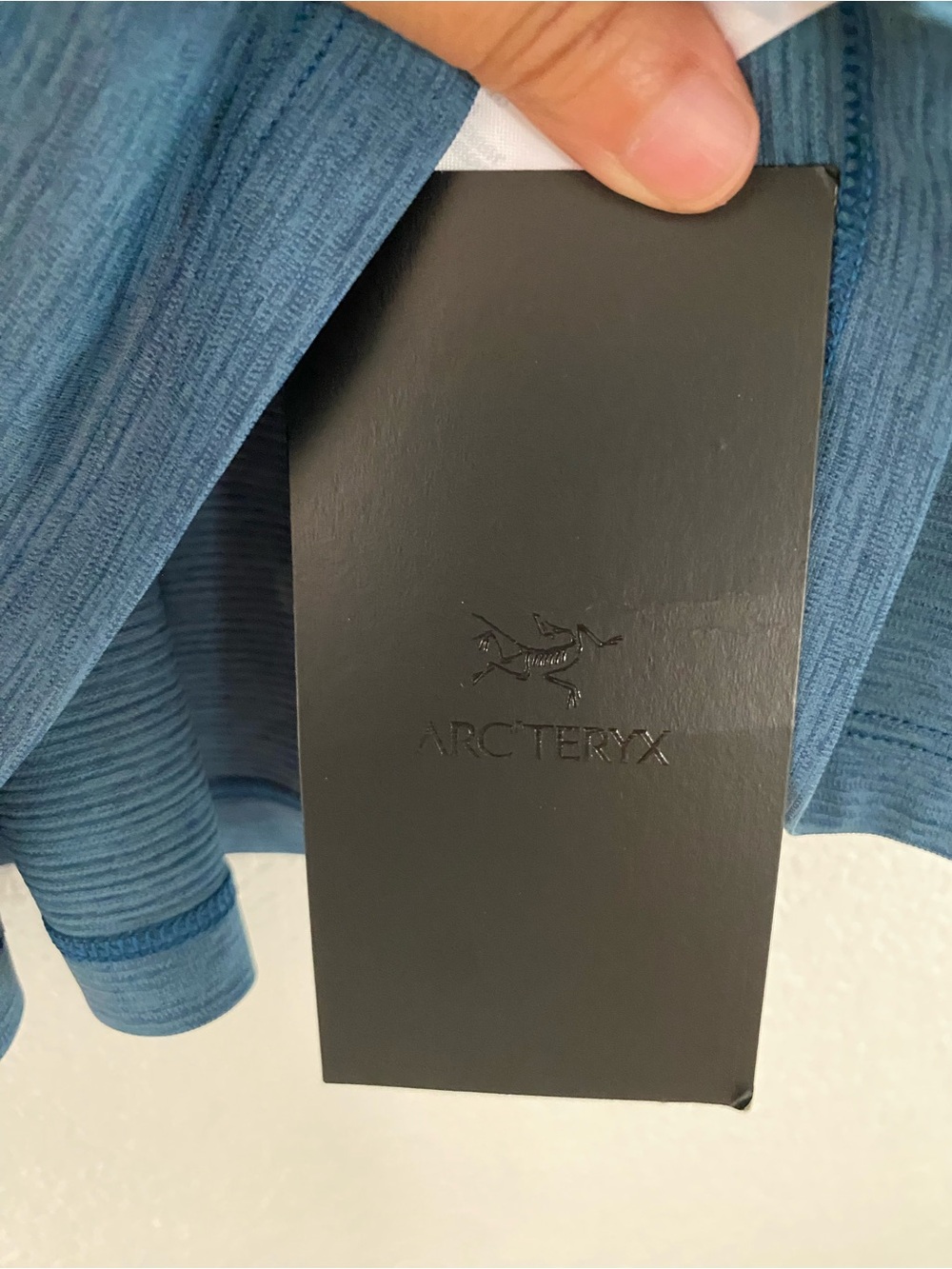 NWT Arc'teryx Taema Tank Top Women's Size L Large Blue Heather Racerback Running - Picture 11 of 12